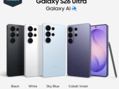 Samsung Galaxy S26 Ultra 512GB black smartphone with AI camera and privacy display