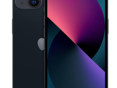 Apple iPhone 13 128GB Midnight Unlocked Renewed front and back view
